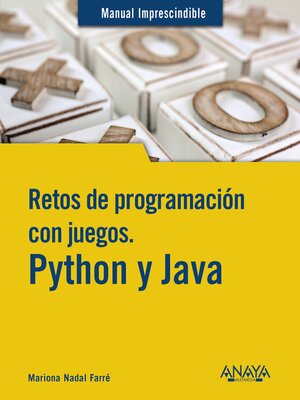 cover image of Retos de programación con juegos. Python y Java